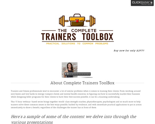 Complete Trainers Toolbox – Practical Solutions to Common Problems - Trends Wide
